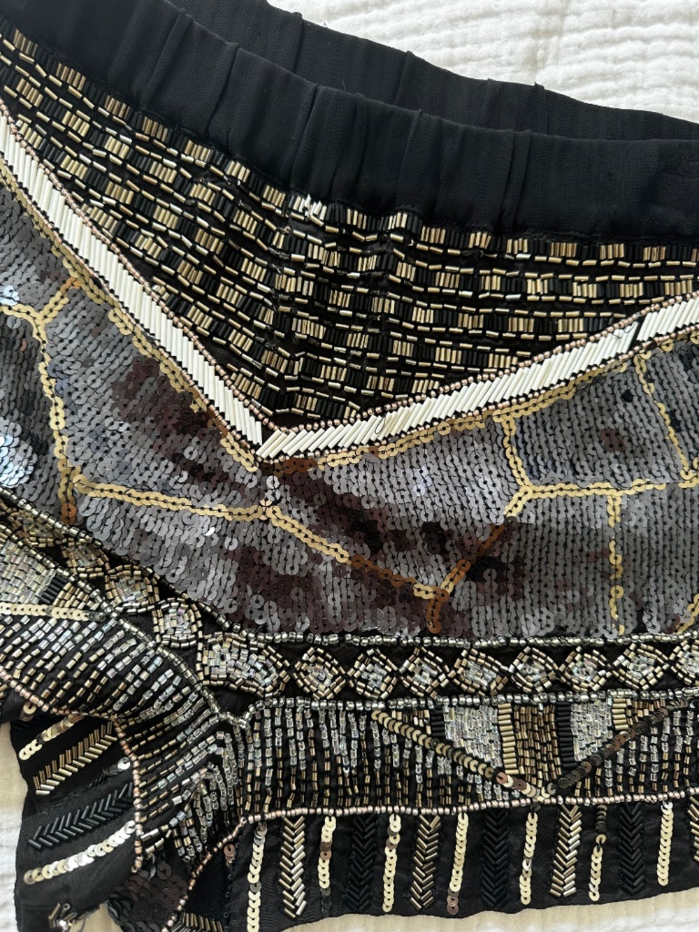 Sequin shorts View 4